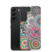 Mandala Collage I Clear Case for Samsung® - Martin K Designs