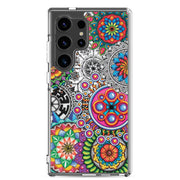 Mandala Collage I Clear Case for Samsung® - Martin K Designs