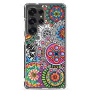 Mandala Collage I Clear Case for Samsung® - Martin K Designs