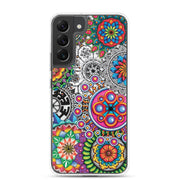 Mandala Collage I Clear Case for Samsung® - Martin K Designs