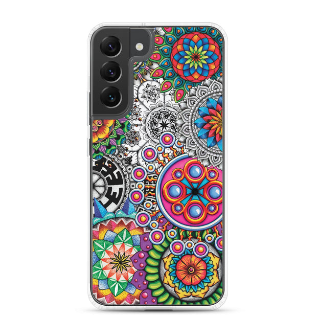Mandala Collage I Clear Case for Samsung® - Martin K Designs