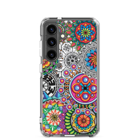 Mandala Collage I Clear Case for Samsung® - Martin K Designs