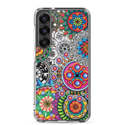 Mandala Collage I Clear Case for Samsung® - Martin K Designs