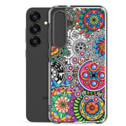 Mandala Collage I Clear Case for Samsung® - Martin K Designs