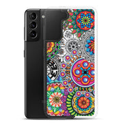 Mandala Collage I Clear Case for Samsung® - Martin K Designs