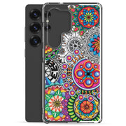 Mandala Collage I Clear Case for Samsung® - Martin K Designs