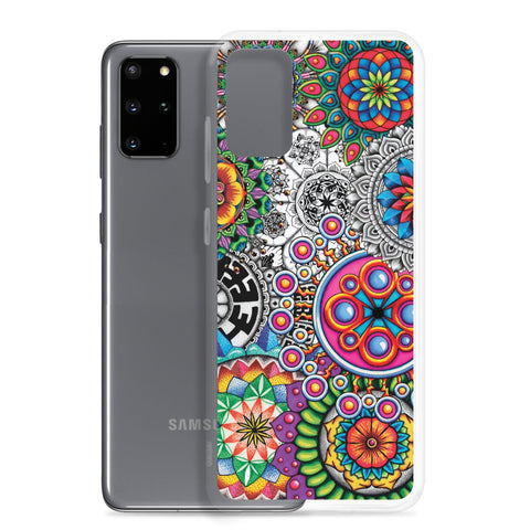 Mandala Collage I Clear Case for Samsung® - Martin K Designs