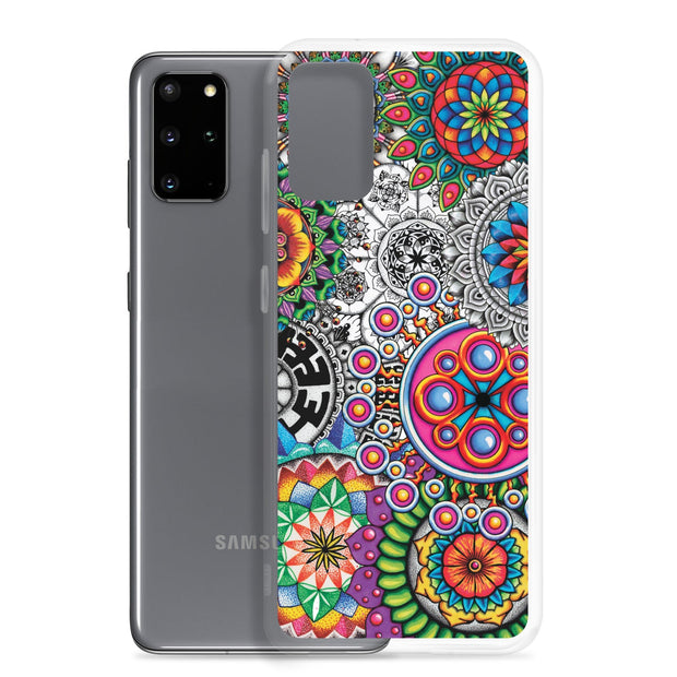 Mandala Collage I Clear Case for Samsung® - Martin K Designs