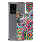 Mandala Collage I Clear Case for Samsung® - Martin K Designs