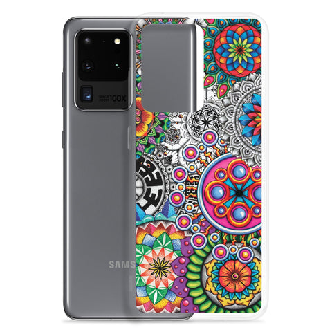 Mandala Collage I Clear Case for Samsung® - Martin K Designs