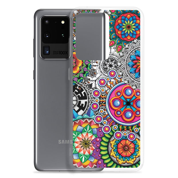 Mandala Collage I Clear Case for Samsung® - Martin K Designs