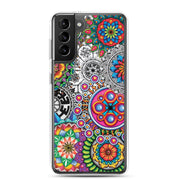 Mandala Collage I Clear Case for Samsung® - Martin K Designs
