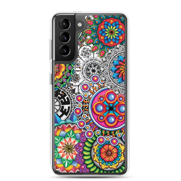 Mandala Collage I Clear Case for Samsung® - Martin K Designs