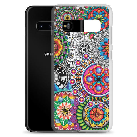 Mandala Collage I Clear Case for Samsung® - Martin K Designs