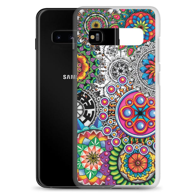 Mandala Collage I Clear Case for Samsung® - Martin K Designs