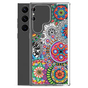 Mandala Collage I Clear Case for Samsung® - Martin K Designs
