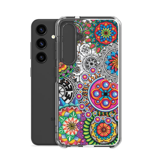 Mandala Collage I Clear Case for Samsung® - Martin K Designs