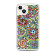 Mandala Collage II Clear Case for iPhone® - Martin K Designs