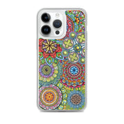 Mandala Collage II Clear Case for iPhone® - Martin K Designs