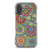 Mandala Collage II Clear Case for iPhone® - Martin K Designs