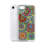 Mandala Collage II Clear Case for iPhone® - Martin K Designs