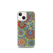 Mandala Collage II Clear Case for iPhone® - Martin K Designs