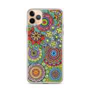 Mandala Collage II Clear Case for iPhone® - Martin K Designs