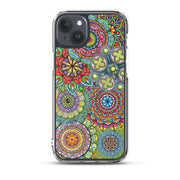 Mandala Collage II Clear Case for iPhone® - Martin K Designs