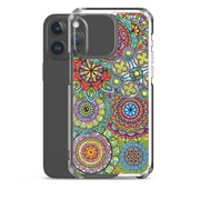 Mandala Collage II Clear Case for iPhone® - Martin K Designs
