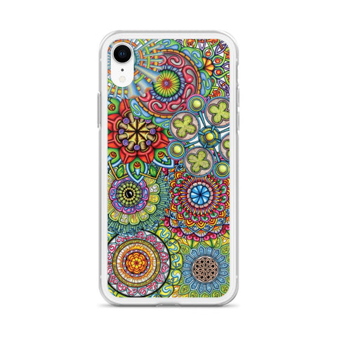 Mandala Collage II Clear Case for iPhone® - Martin K Designs