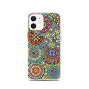 Mandala Collage II Clear Case for iPhone® - Martin K Designs