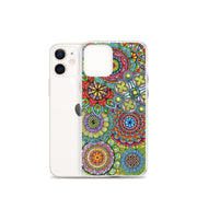 Mandala Collage II Clear Case for iPhone® - Martin K Designs