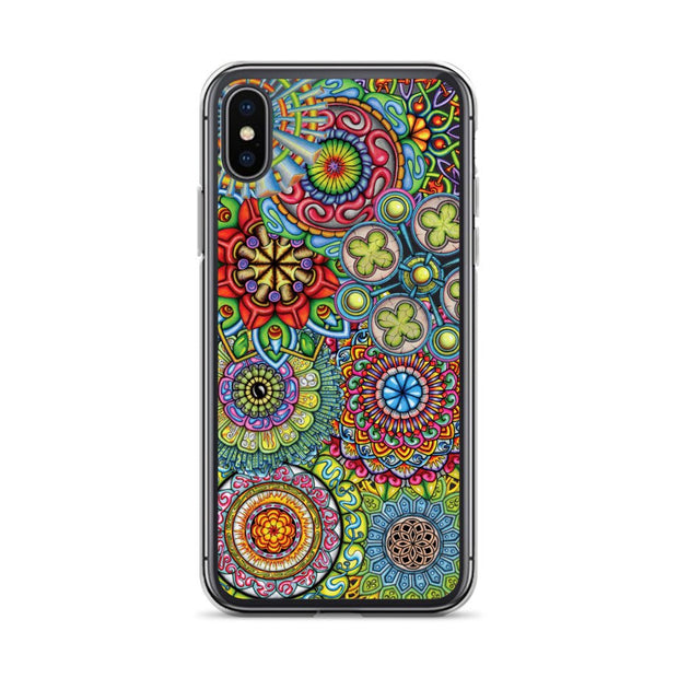 Mandala Collage II Clear Case for iPhone® - Martin K Designs