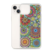 Mandala Collage II Clear Case for iPhone® - Martin K Designs
