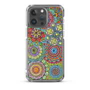 Mandala Collage II Clear Case for iPhone® - Martin K Designs