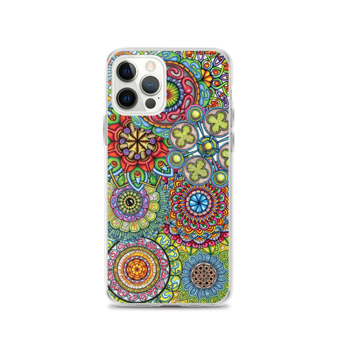 Mandala Collage II Clear Case for iPhone® - Martin K Designs