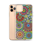 Mandala Collage II Clear Case for iPhone® - Martin K Designs