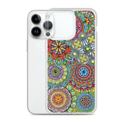 Mandala Collage II Clear Case for iPhone® - Martin K Designs