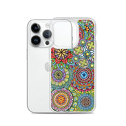 Mandala Collage II Clear Case for iPhone® - Martin K Designs