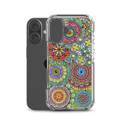 Mandala Collage II Clear Case for iPhone® - Martin K Designs