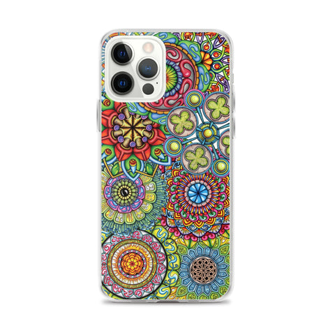 Mandala Collage II Clear Case for iPhone® - Martin K Designs