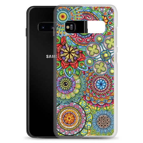 Mandala Collage II Clear Case for Samsung® - Martin K Designs