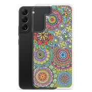 Mandala Collage II Clear Case for Samsung® - Martin K Designs