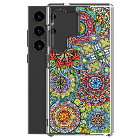 Mandala Collage II Clear Case for Samsung® - Martin K Designs