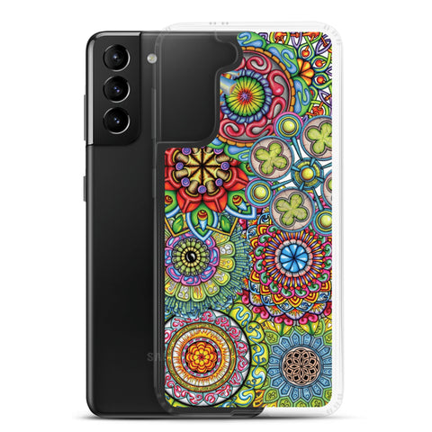 Mandala Collage II Clear Case for Samsung® - Martin K Designs