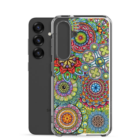 Mandala Collage II Clear Case for Samsung® - Martin K Designs