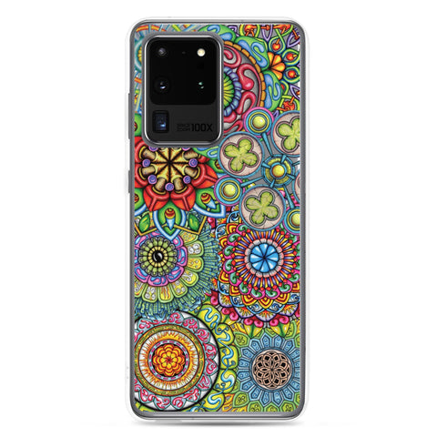 Mandala Collage II Clear Case for Samsung® - Martin K Designs