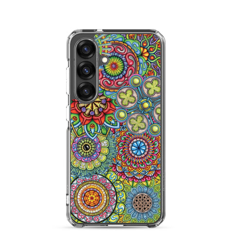 Mandala Collage II Clear Case for Samsung® - Martin K Designs