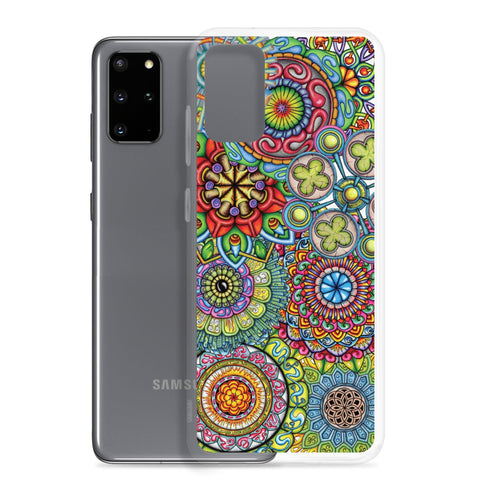 Mandala Collage II Clear Case for Samsung® - Martin K Designs