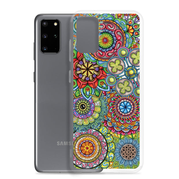 Mandala Collage II Clear Case for Samsung® - Martin K Designs